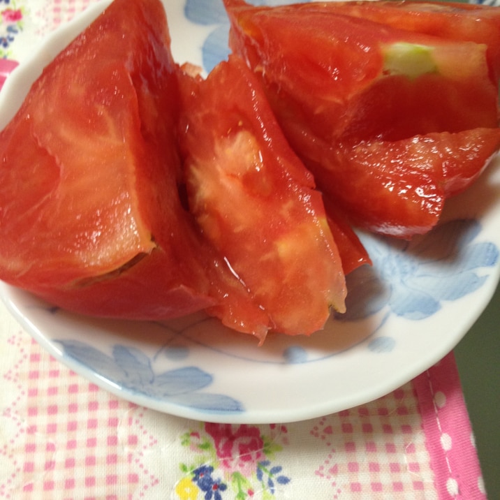 トマトの漬物 レシピ 作り方 By しらとりゆり 楽天レシピ